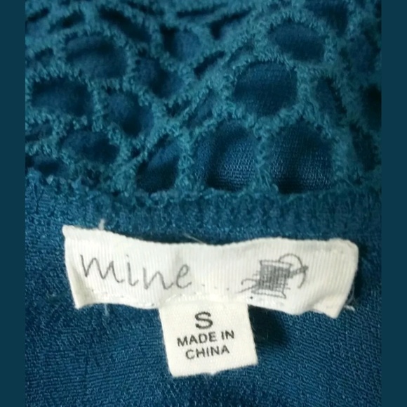 ANTHROPOLOGIE MINE CROCHET BLOUSE - Picture 5 of 5